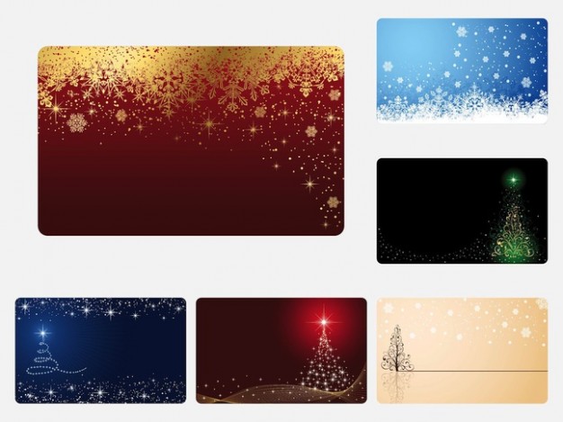 Christmas set Greeting card of colorful greeting cards about Card stock Shopping